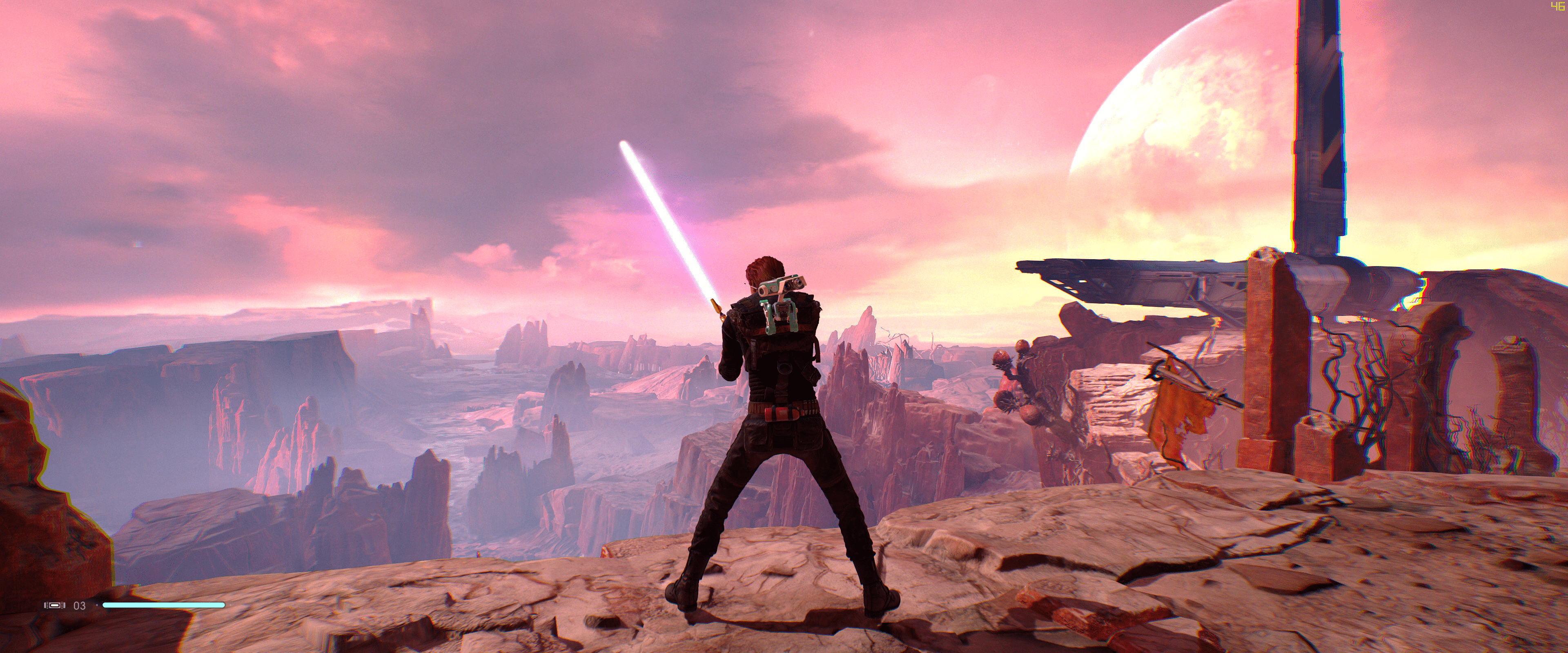 3840x1600 4K Wallpaper (Screenshots from Jedi Fallen Order)