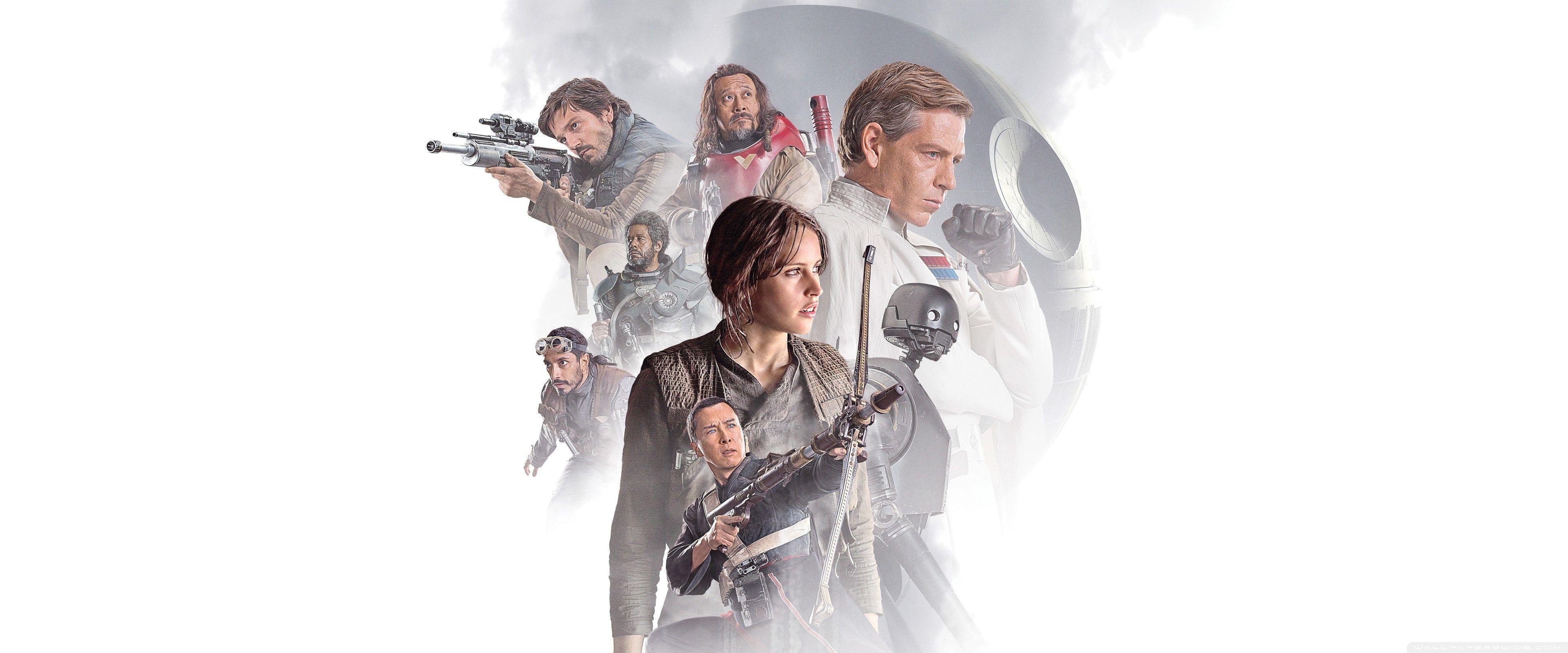 3840x1600 Download Rogue One A Star Wars Story key art UltraHD Wallpaper