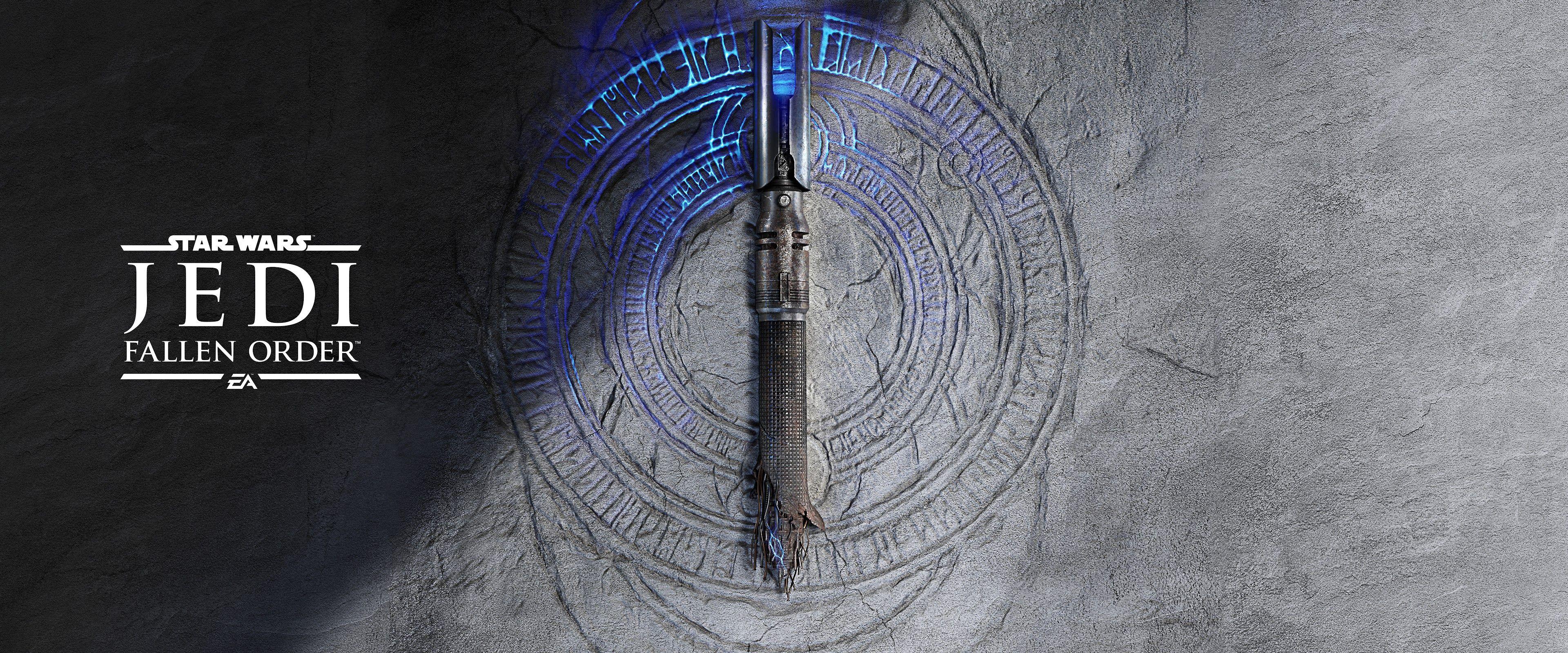 3840x1600 Star Wars Jedi: Fallen Order Lightsaber 8K Wallpaper