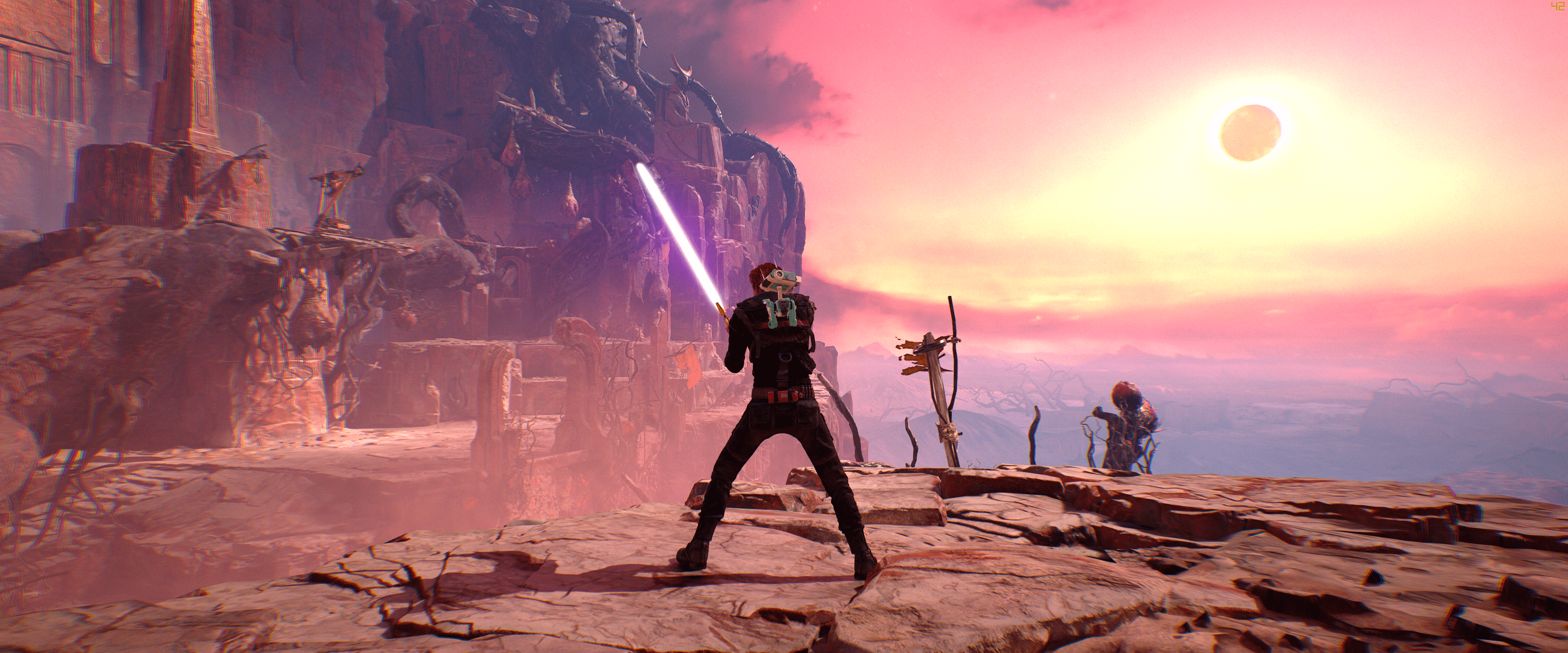 3840x1600 4K Wallpaper (Screenshots from Jedi Fallen Order)