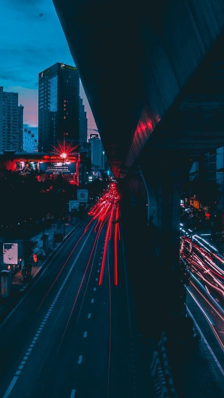 736x1308 red and teal. City wallpaper, Aesthetic wallpaper, City aesthetic