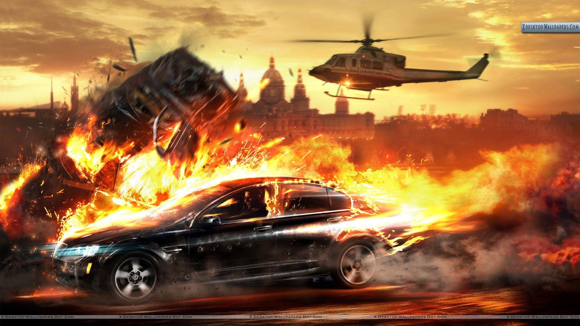 1920x1080 Fire Background