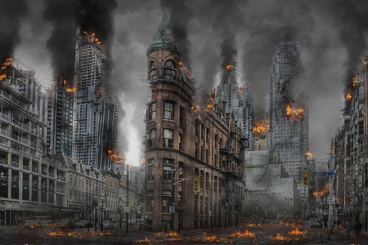1200x798 HD Wallpaper By Brigitte Werner Android-> iPhone-> #destruction #city #fire #HDWallpaper #Wallpaper