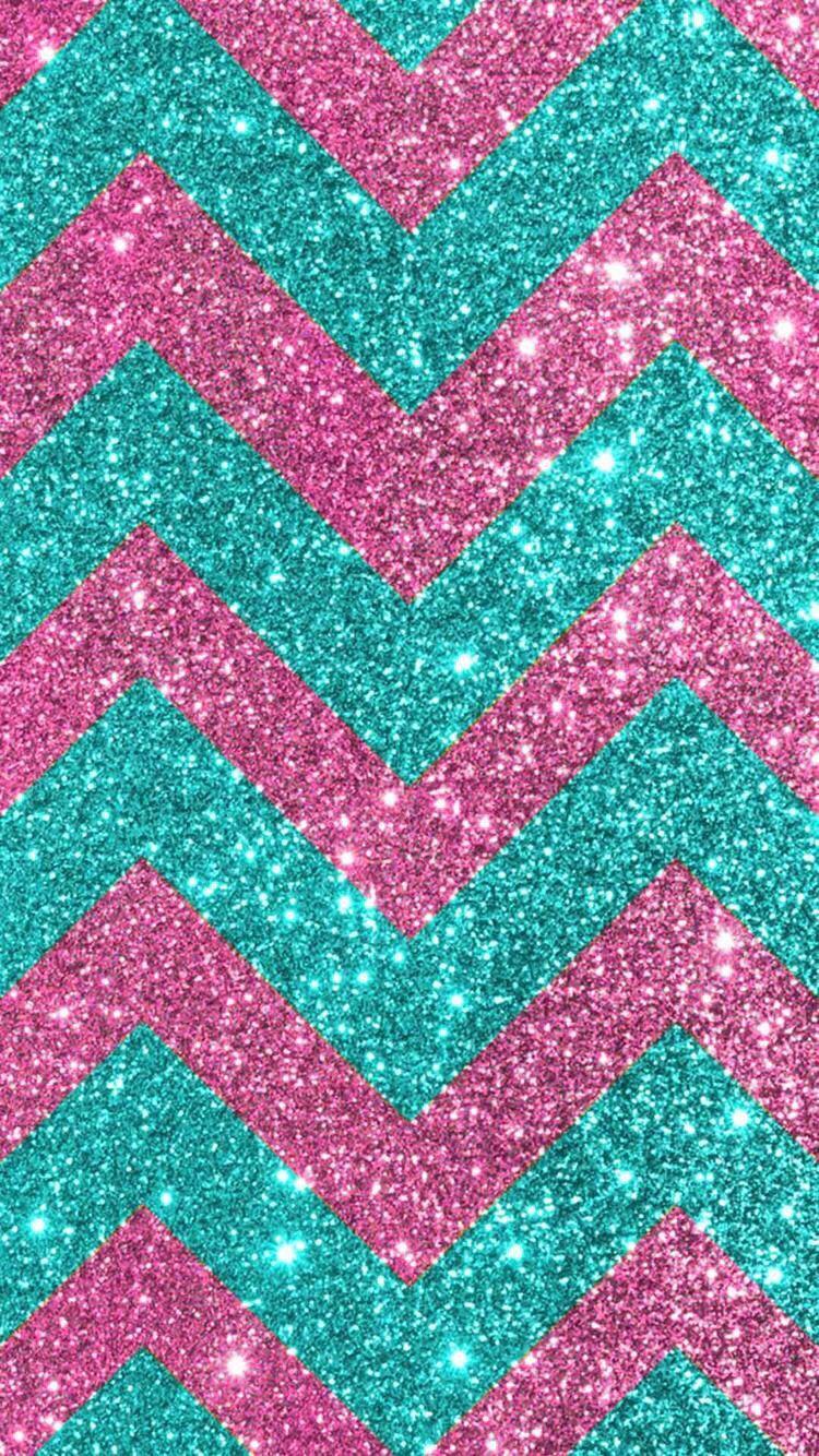 750x1334 Chevron Sparkles #GlitterFondos. Sparkle wallpaper, Chevron wallpaper, Glitter background