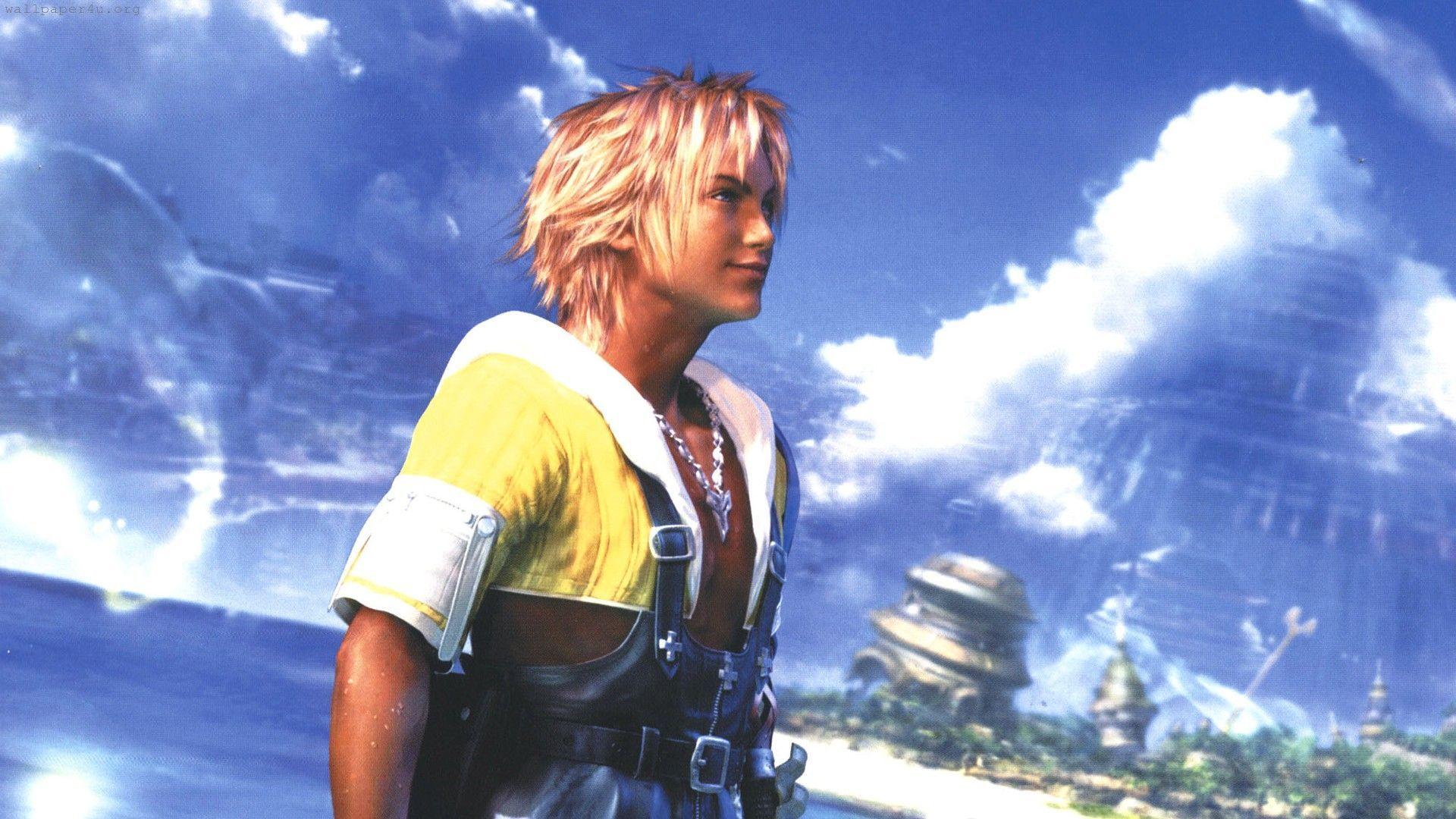 1920x1080 Final Fantasy X HD Wallpaper Tidus