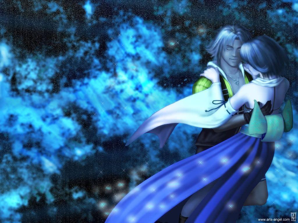 1024x768 Tidus And Yuna Wallpaper