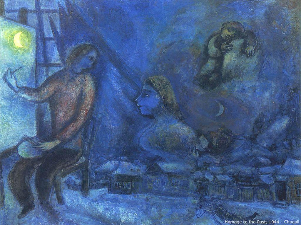 1024x768 My Free Wallpaper Wallpaper : Chagall to the Past