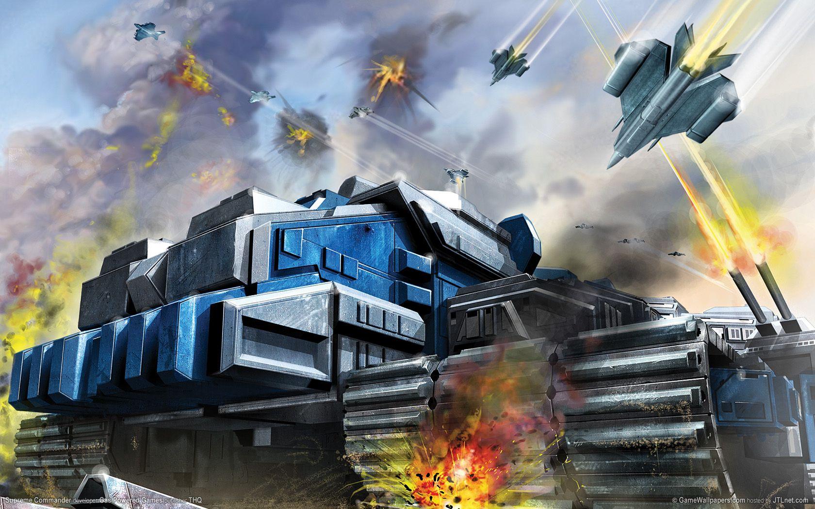 1680x1050 Supreme Commander wallpaper. Supreme Commander