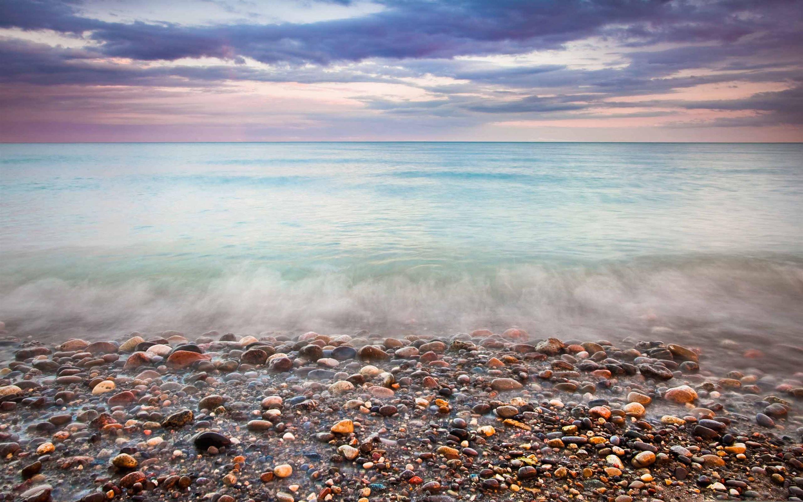 2560x1600 Lake Shore MacBook Air Wallpaper Download