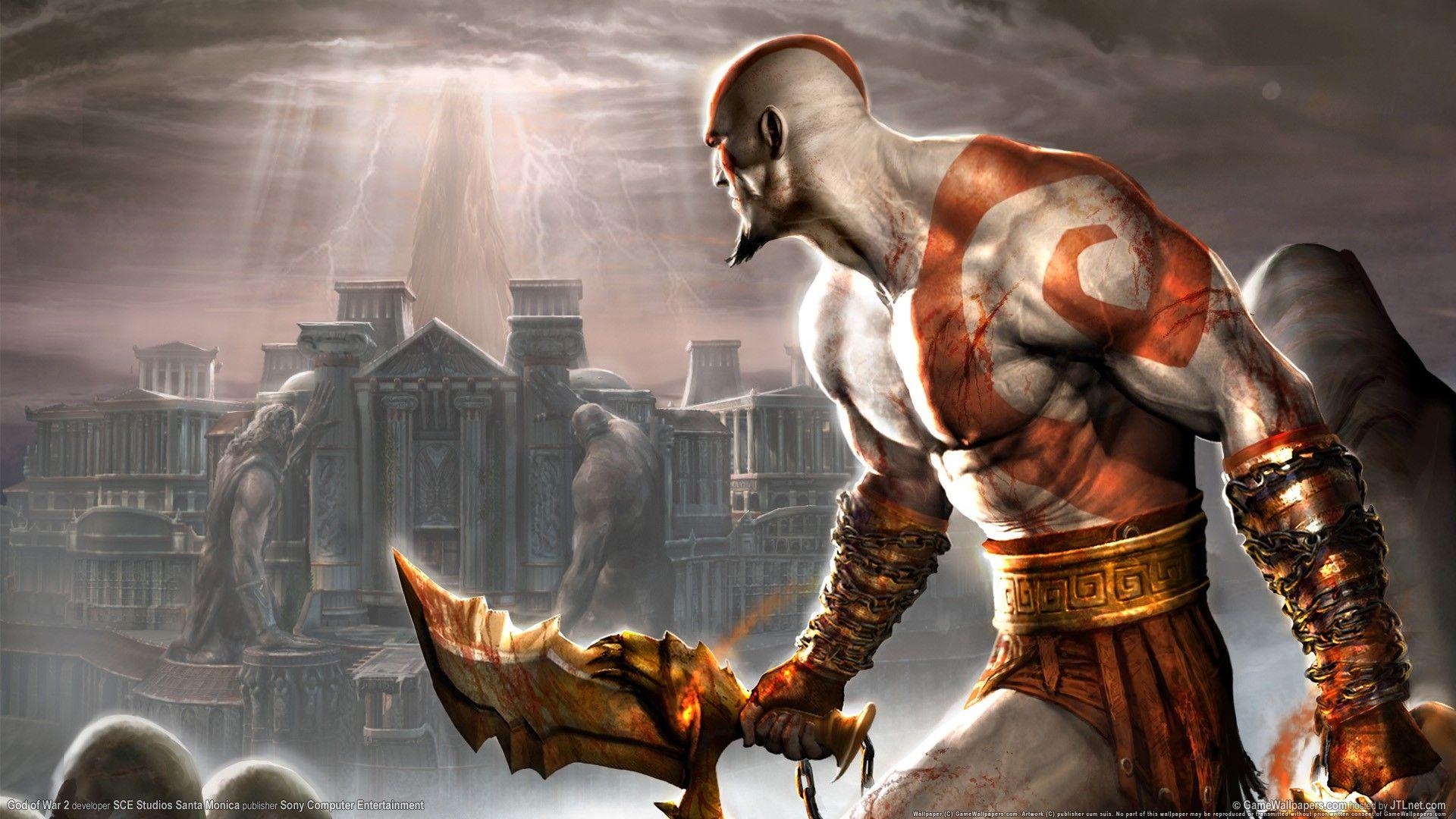 1920x1080 God Of War 2 Ps2 Game Wallpaper File HD
