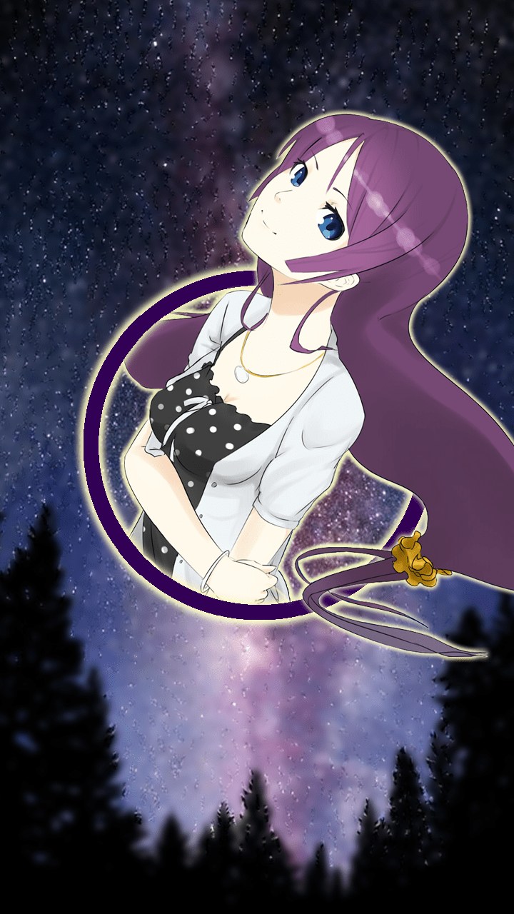 720x1280 Wallpaper Senjougahara mobile size