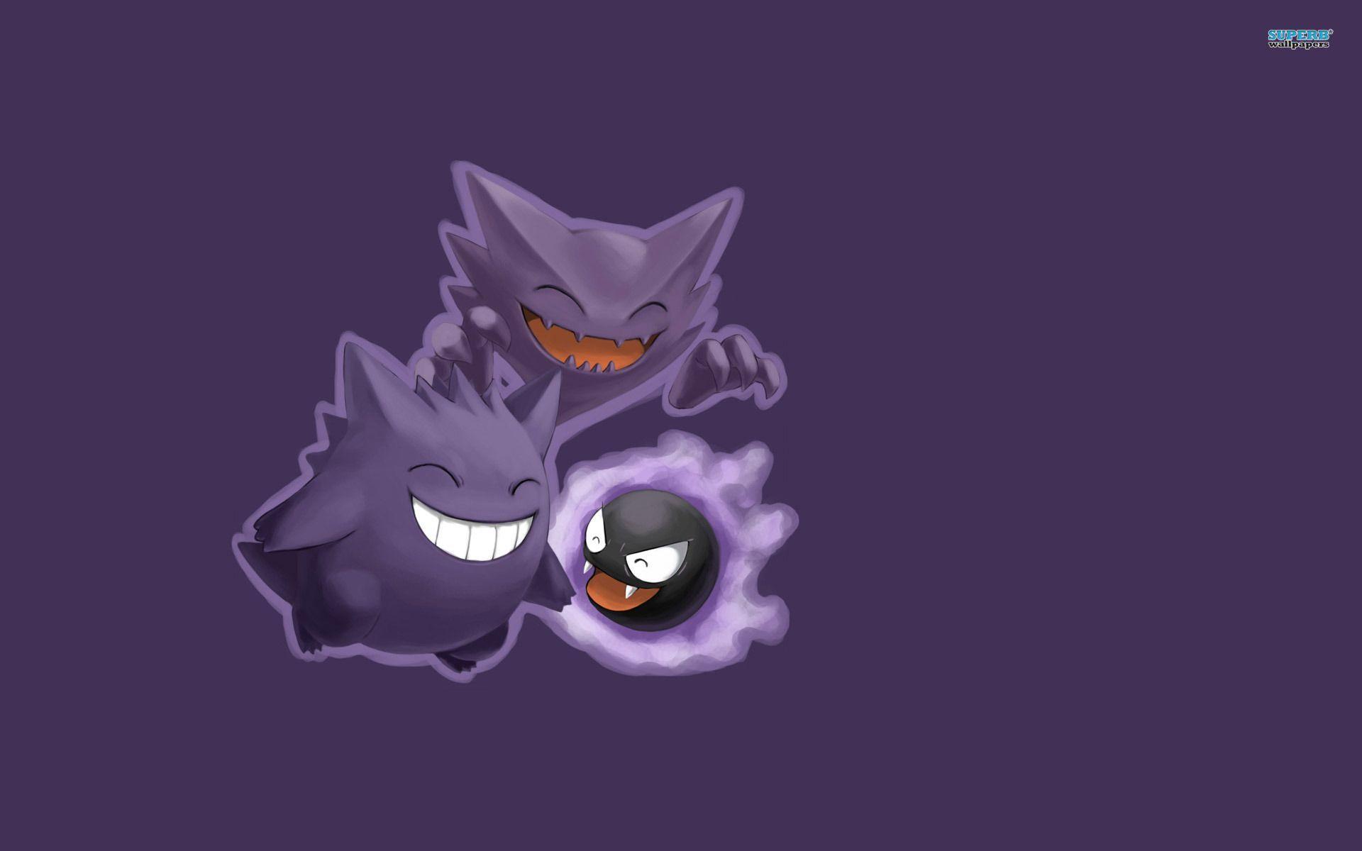 1920x1200 Gastly, Haunter and Gengar wallpaper wallpaper