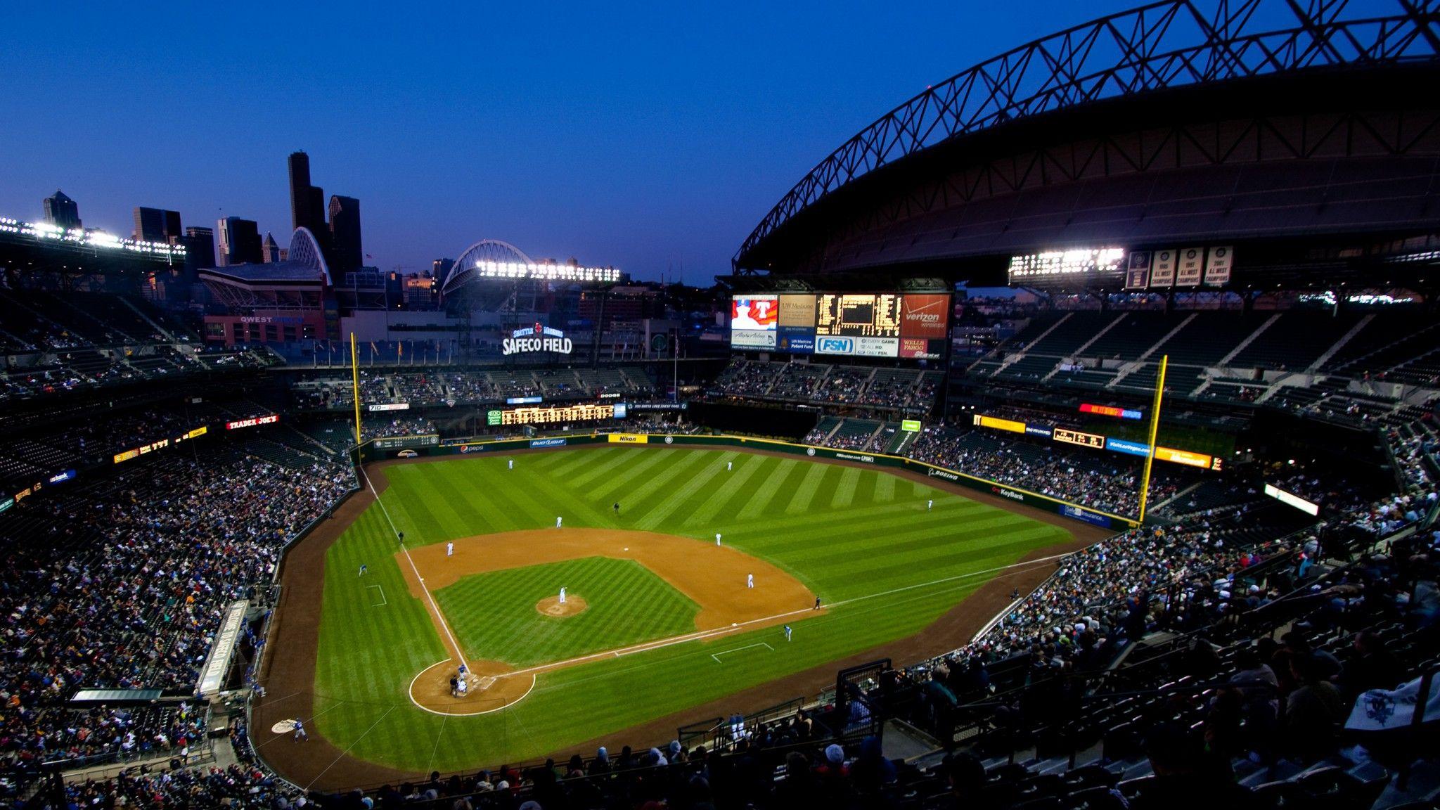 2048x1152 Download 2048x1152 Seattle Mariners ballpark Safeco Field, Seattle, Washington Wallpaper