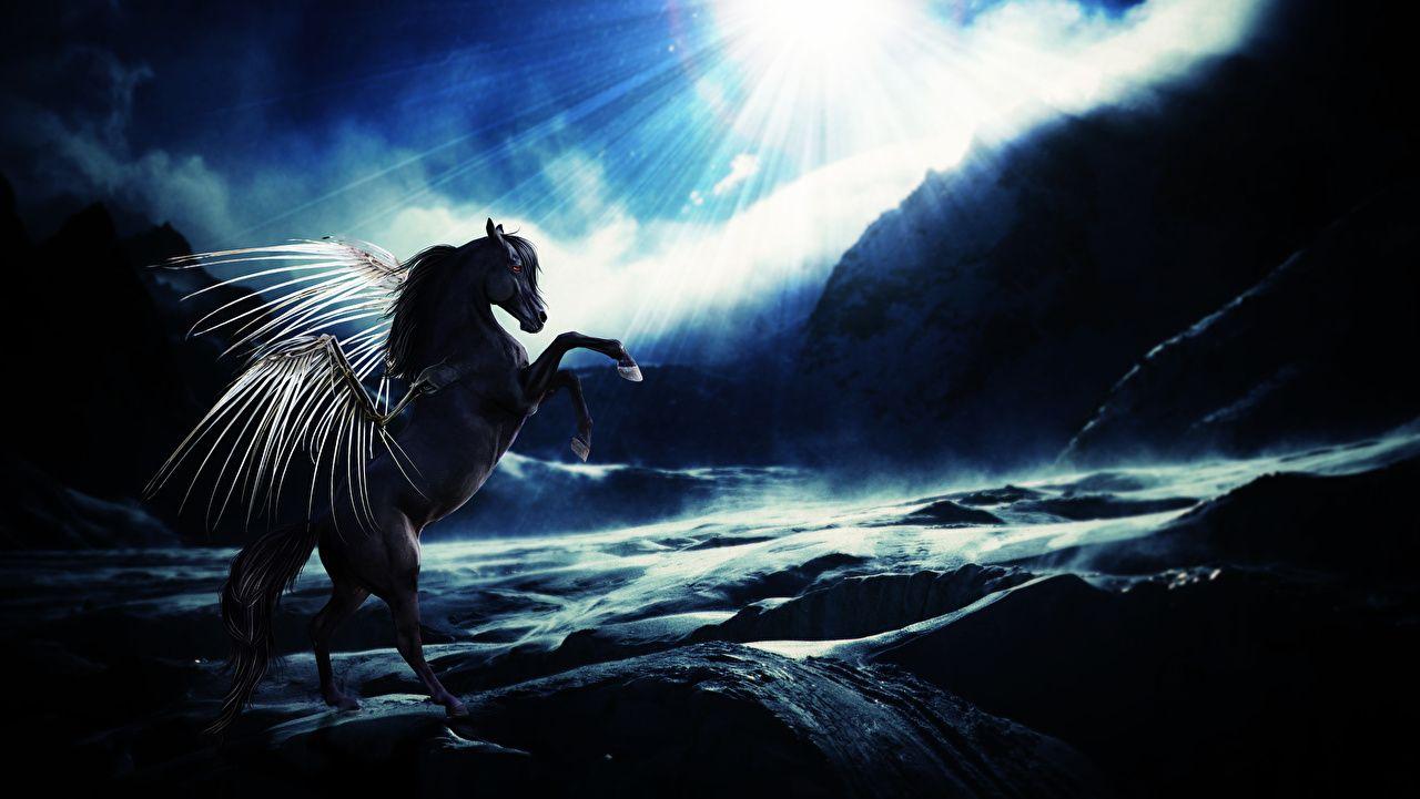 1280x721 Desktop Wallpaper Fantasy Magical animals