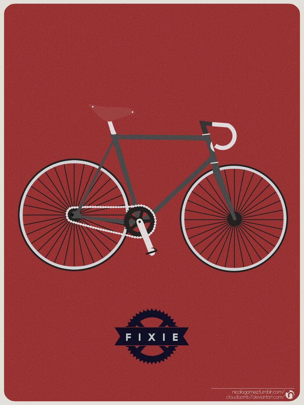 1024x1365 Fixie Bike Vector Art (1024×1365). Bike Illustration, Bike Art, Mountain Bike Tattoo