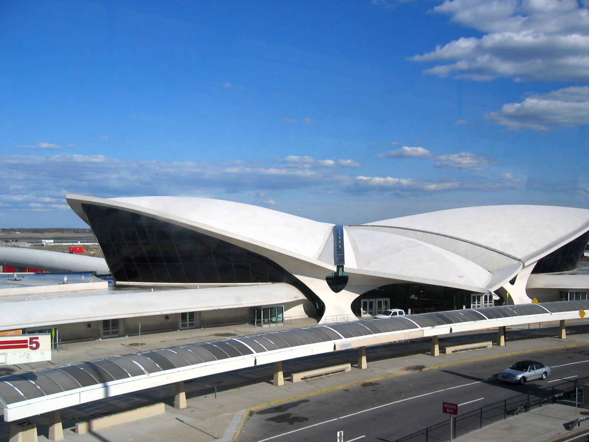 2048x1536 TWA World Flight Center, opened in 1962 as a standalone terminal at New York City's John. New york architecture, Googie architecture, Architecture image