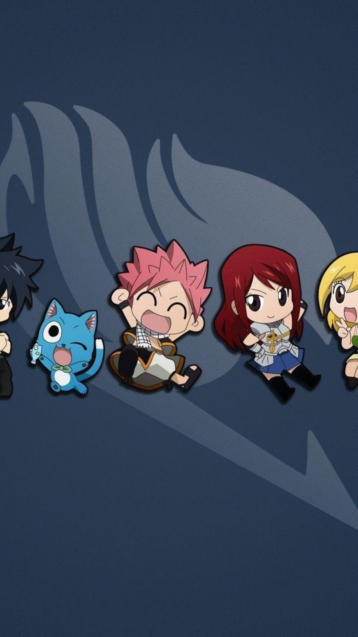 iPhone Fairy Tail Characters Wallpapers - Top Free iPhone ...