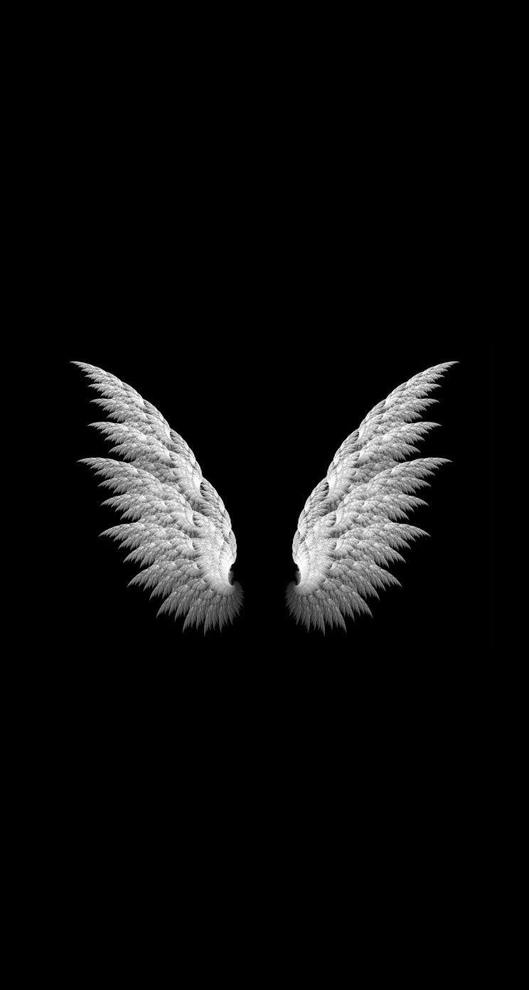 744x1392 Angel Wings Simple iPhone 6 Plus HD Wallpaper HD