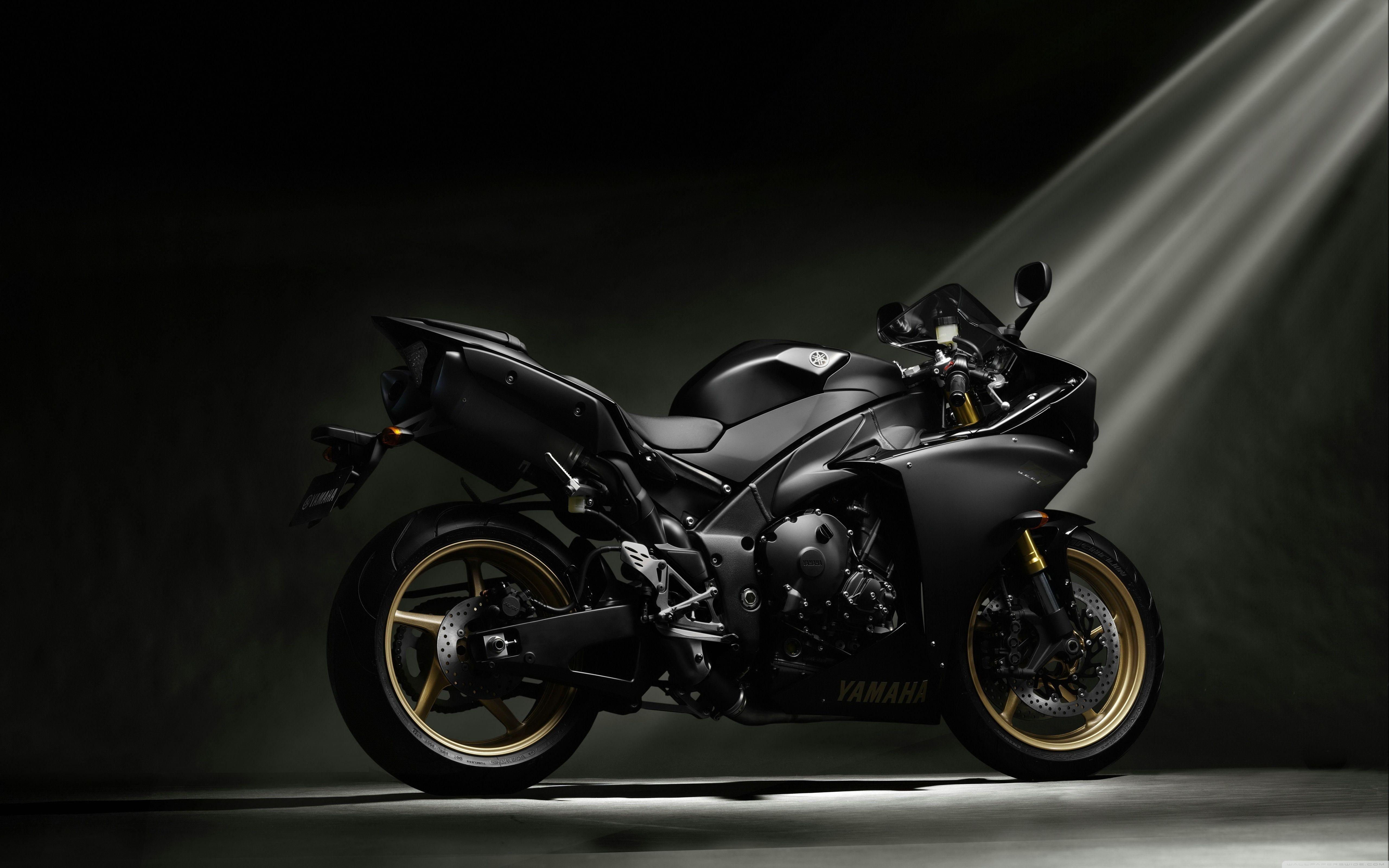 Yamaha R1 Black Wallpapers Top Free Yamaha R1 Black Backgrounds Wallpaperaccess