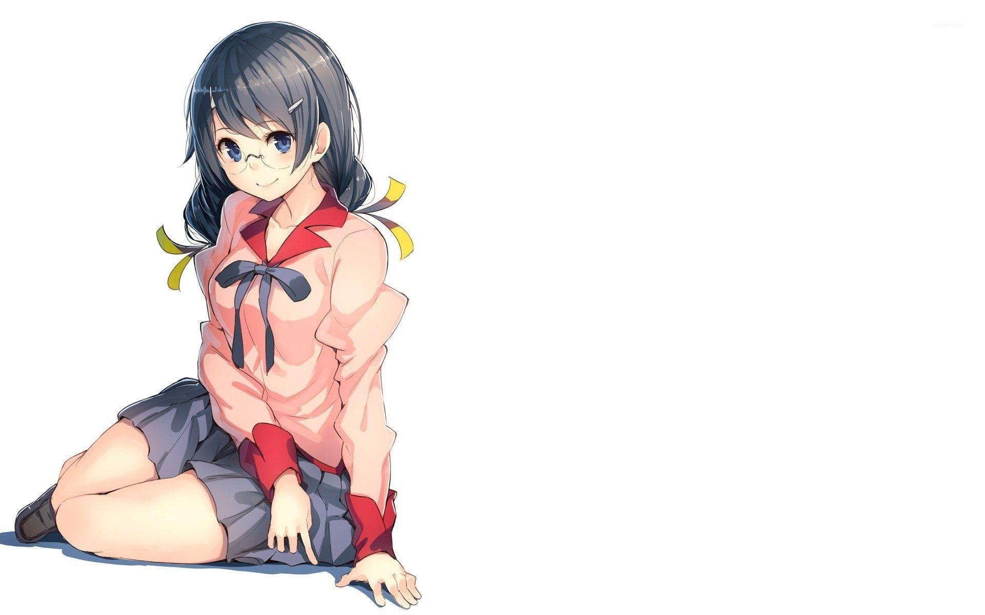 1920x1200 Tsubasa Hanekawa in Bakemonogatari wallpaper wallpaper