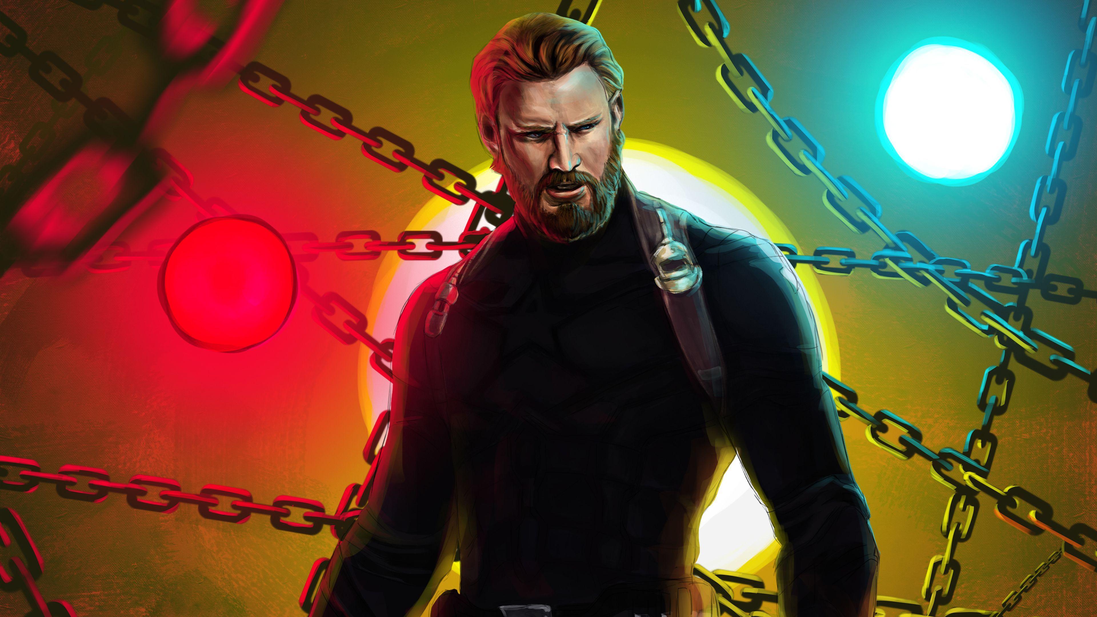 3840x2160 Captain America Beard 4k Superheroes Wallpaper, Hd Wallpaper, Captain America Wallpaper,. Captain America Wallpaper, Captain America Artwork, Marvel Wallpaper