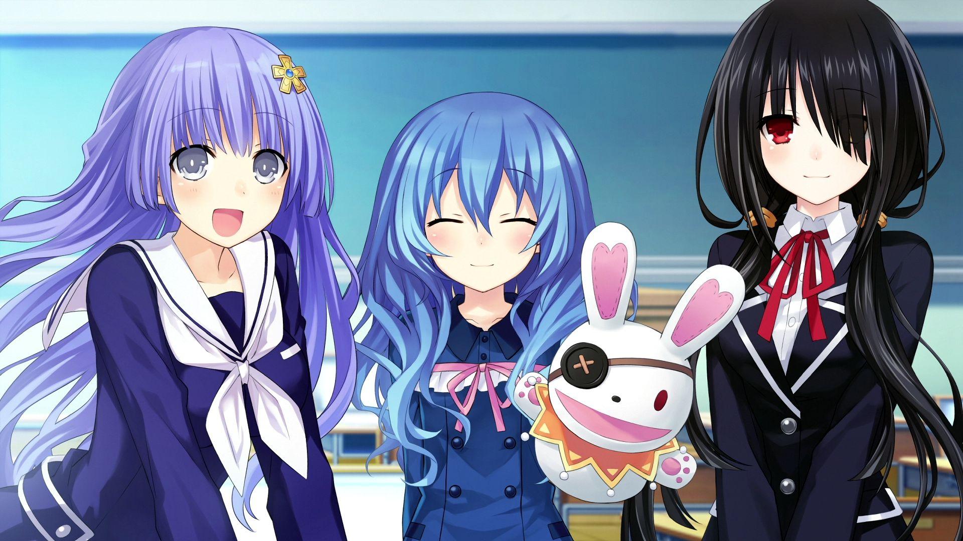 1920x1080 Kurumi Tokisaki Miku Izayoi Yoshino Date A Live Wallpaper:1920x1080