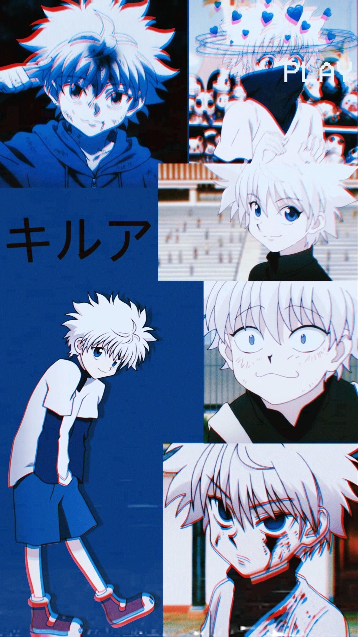1242x2207 Android Killua Wallpaper Free HD Wallpaper