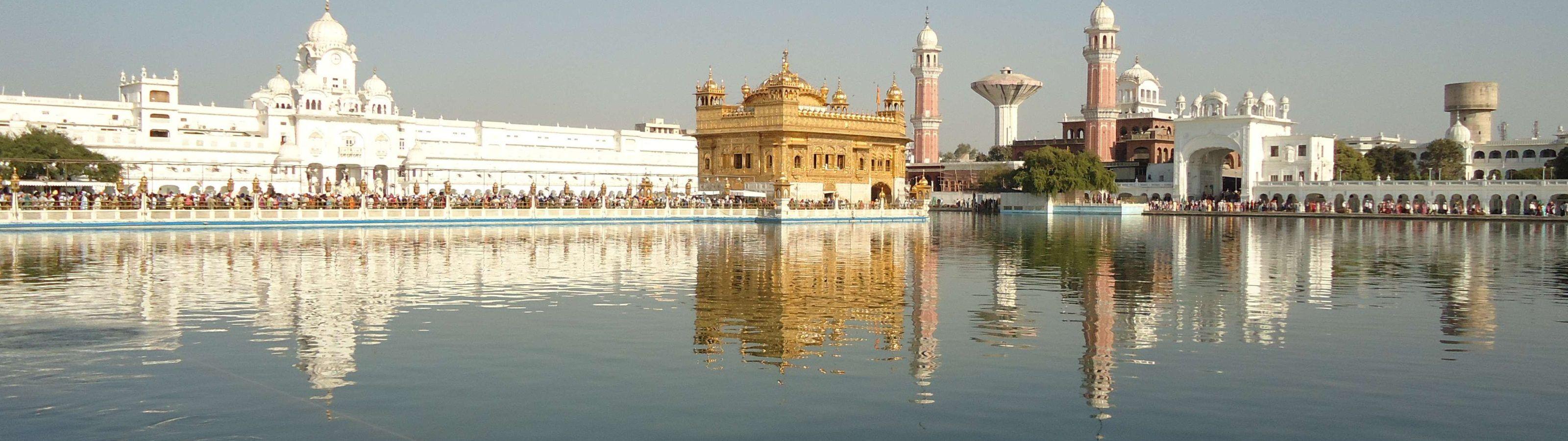 3200x900 Wallpaper Golden Temple Jammu Vaishno Devi Wallpaper Online