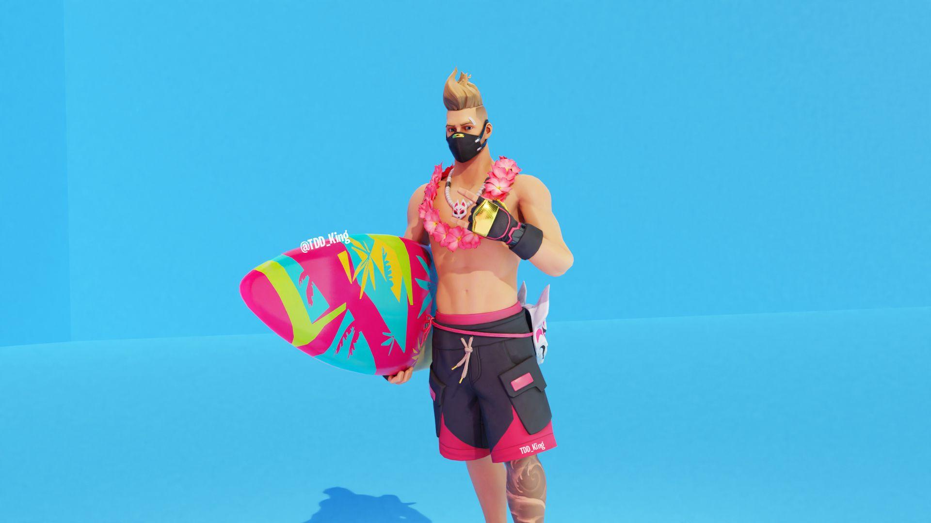 1920x1080 Summer Drift Fortnite Wallpaper