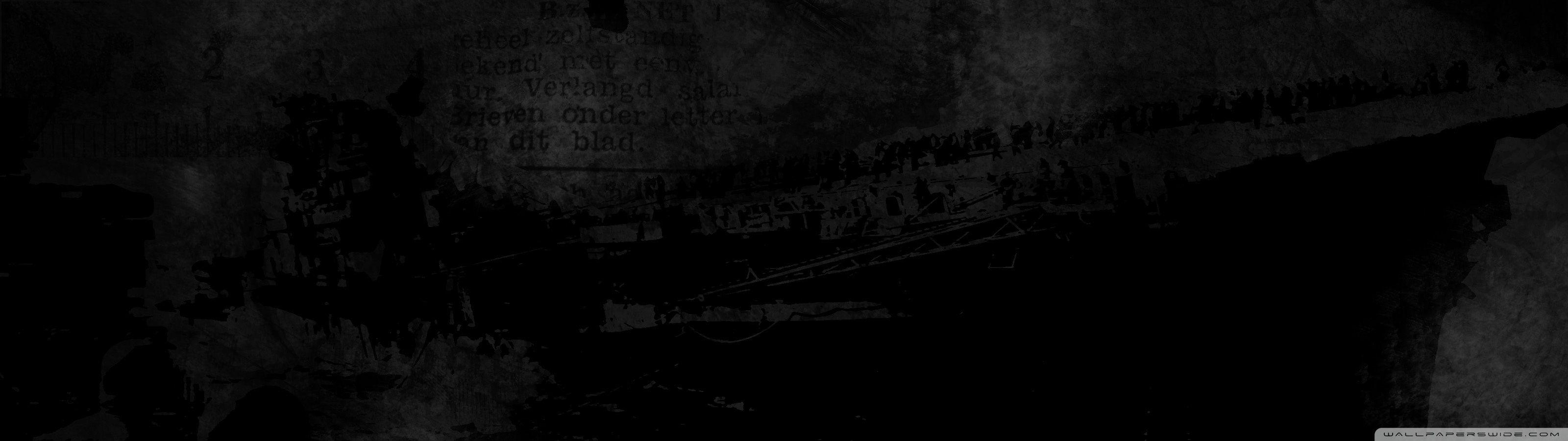 3200x900 Download Black Ground HD Wallpaper