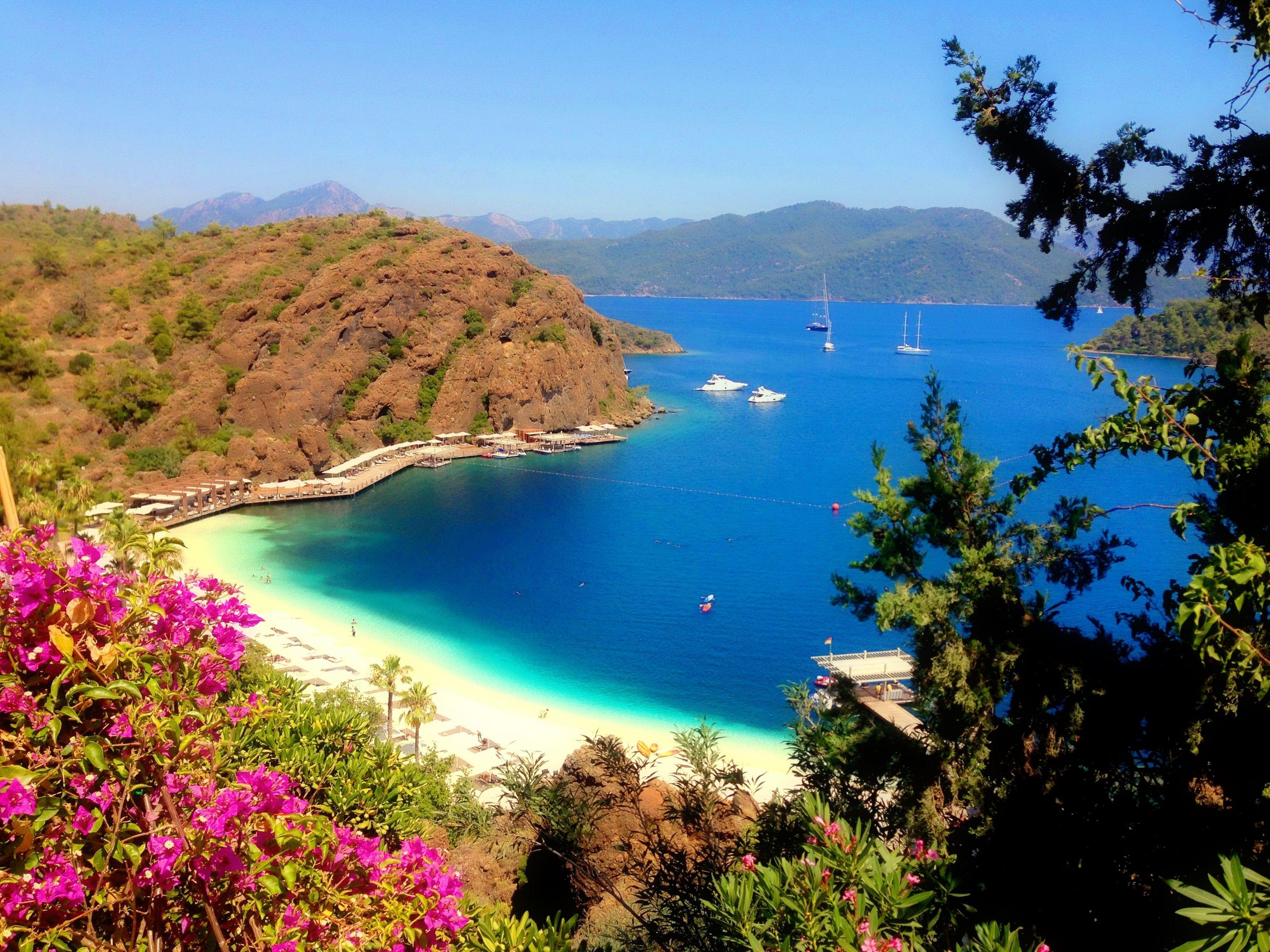 3264x2448 Beach: Beach Vacation Rest Summer Coast Sea Turkey Destination