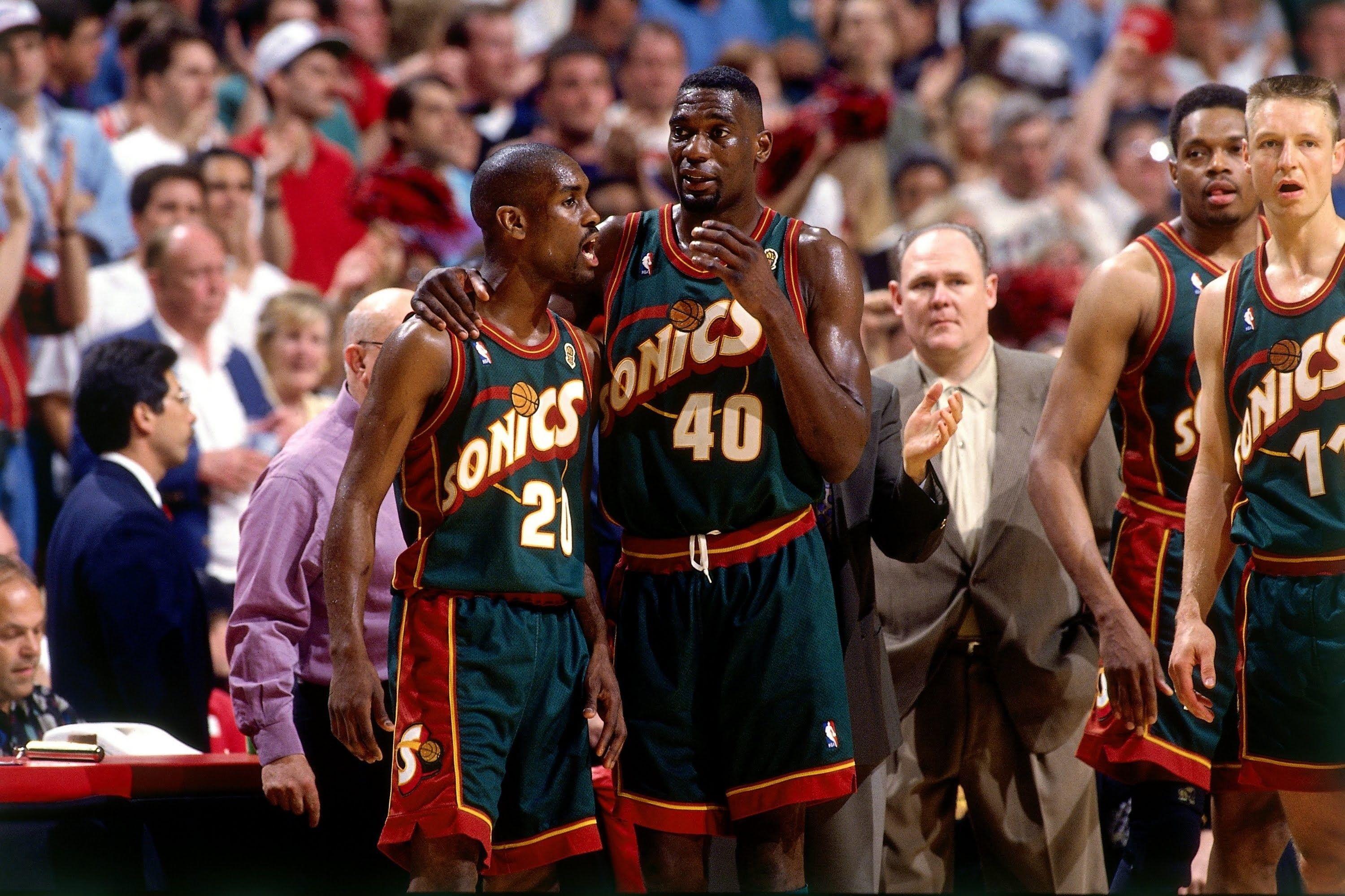 3000x1999 Seattle #NBA #basketball Shawn Kemp Gary Payton Seattle Supersonics K # wallpaper #hdwallpaper #desktop. Gary payton, Kemp, Gary