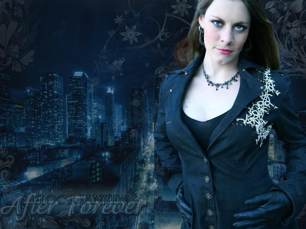 1024x768 Floor Jansen Wallpaper Forever & Floor Jansen Wallpaper