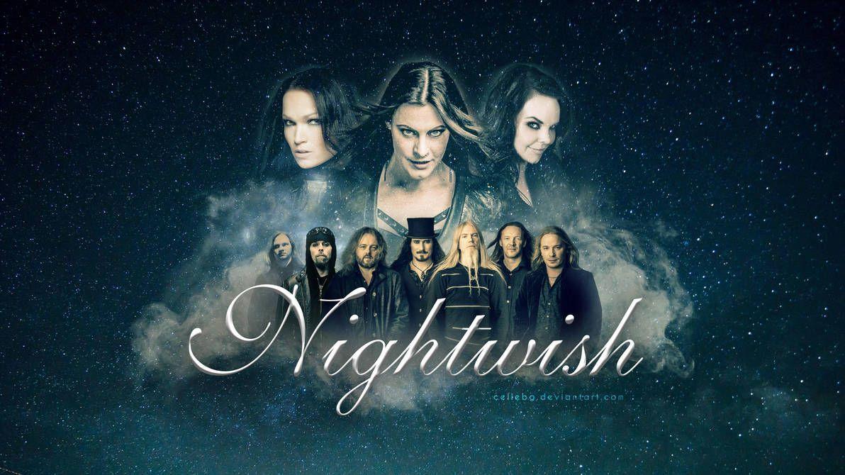 1192x670 My Homage to Nightwish wallpaper by cellebg. Music bands, Power metal, Alternative music