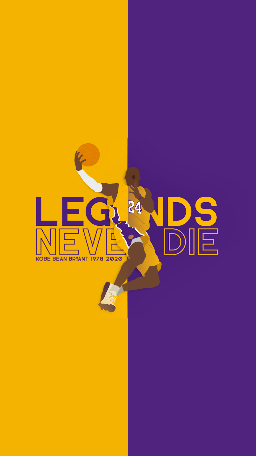 900x1600 Kobe Bryant Cool Wallpaper for Phone