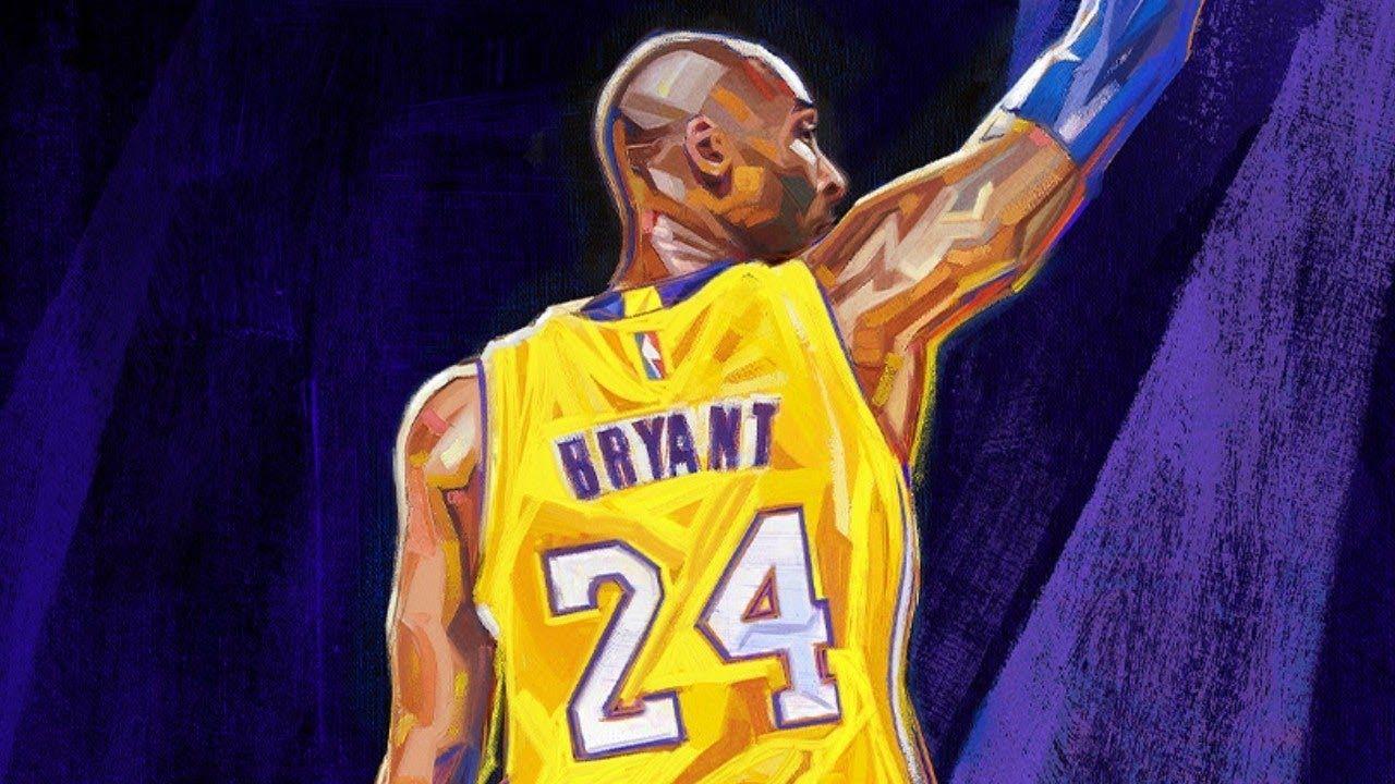 1280x720 Kobe Bryant animated painting wallpaper [Wallpaper Engine]