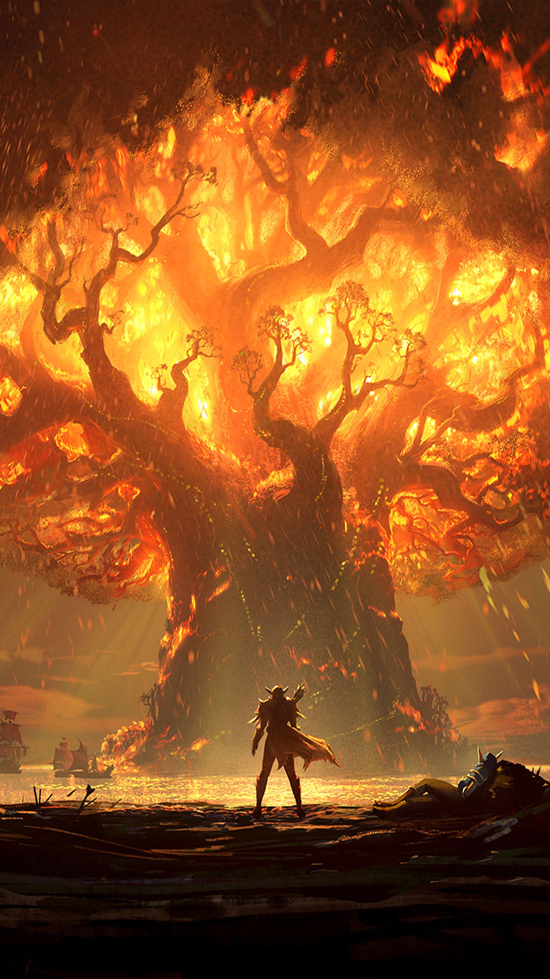 2160x3840 World of Warcraft Battle for Azeroth 4K Ultra HD Mobile Wallpaper