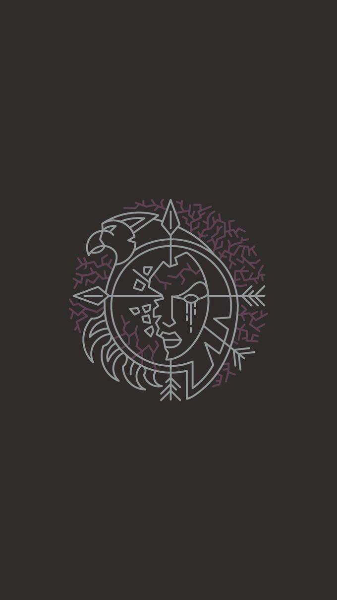 680x1209 Warcraft Crests Phone Background. Warcraft, Dark wallpaper, Phone background