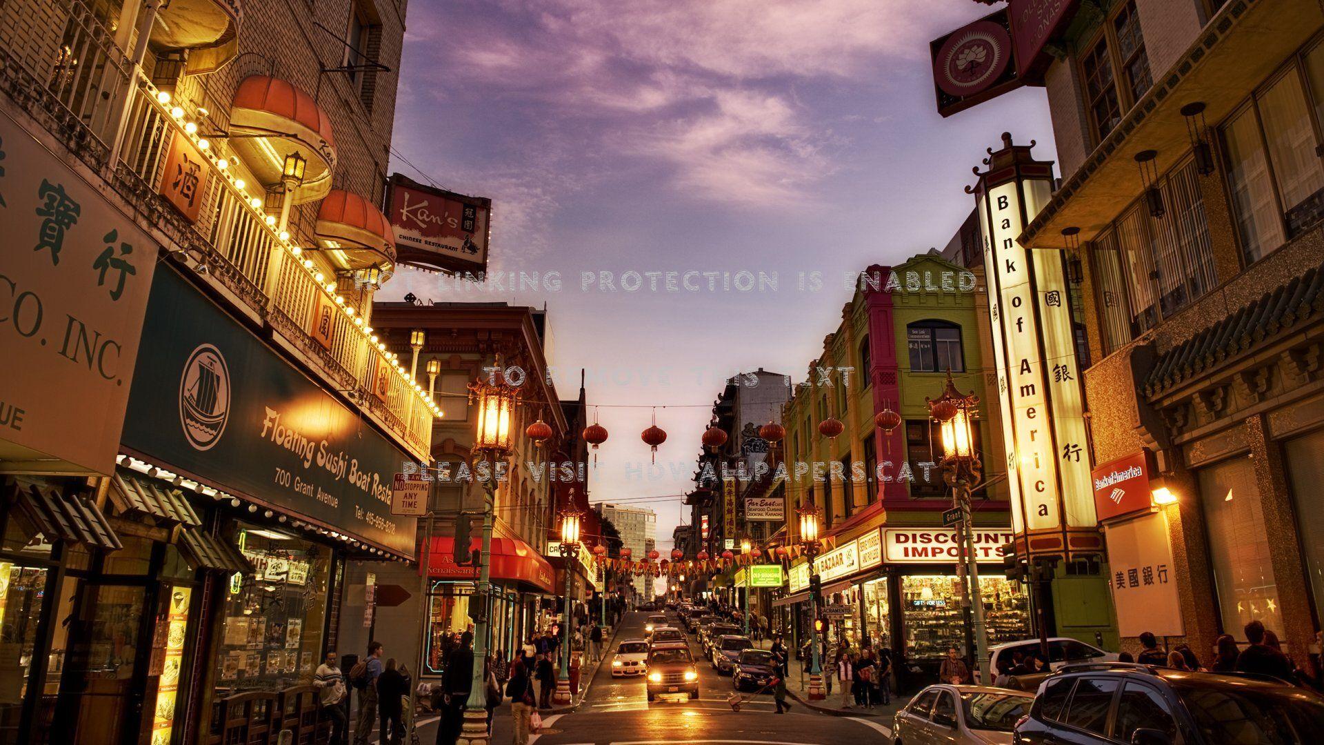 Chinatown Night Wallpapers - Top Free Chinatown Night Backgrounds