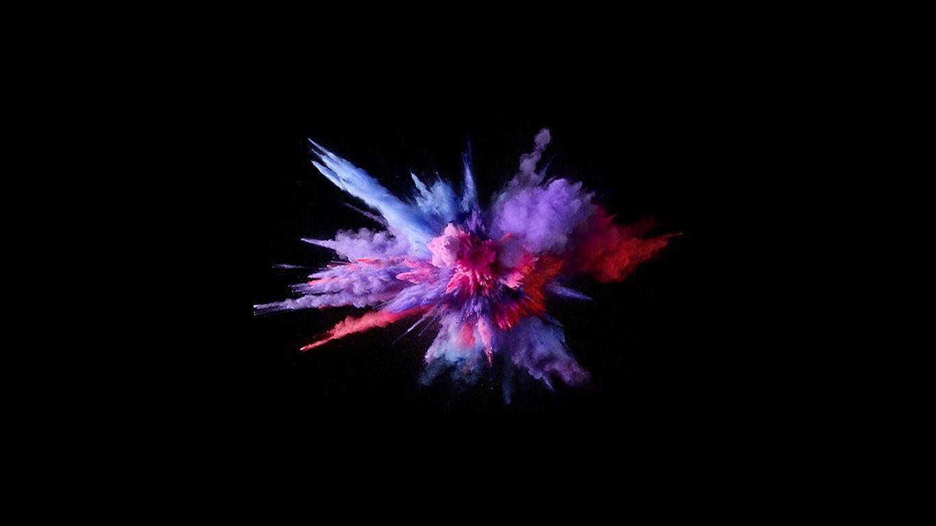 1366x768 Apple Macbook Pro Paint Illustration Art Color Wallpaper