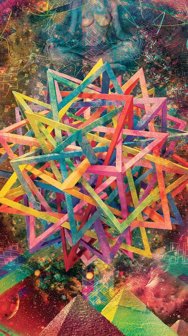 750x1334 L77365L Trippy IPhone Wallpaper 750x1334 px