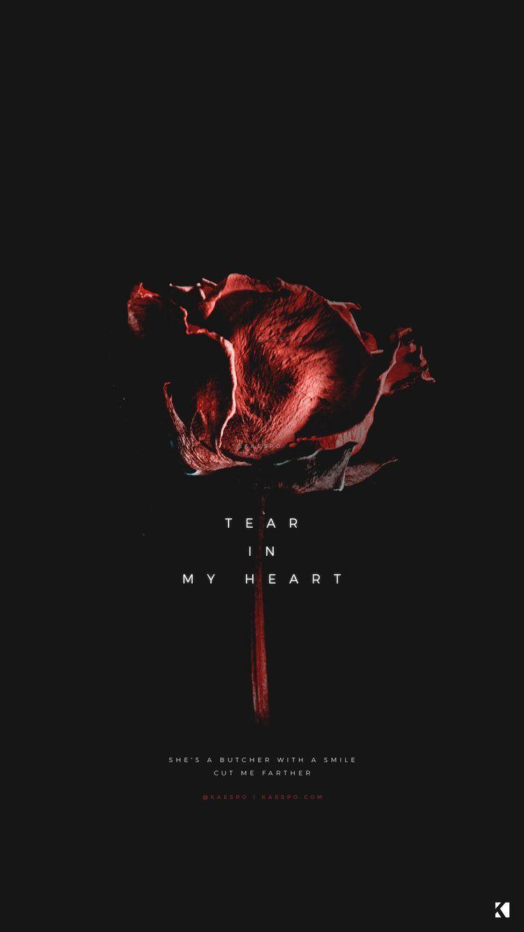 750x1333 Blurryface Lyrics One Pilots Aesthetic Wallpaper & Background Download
