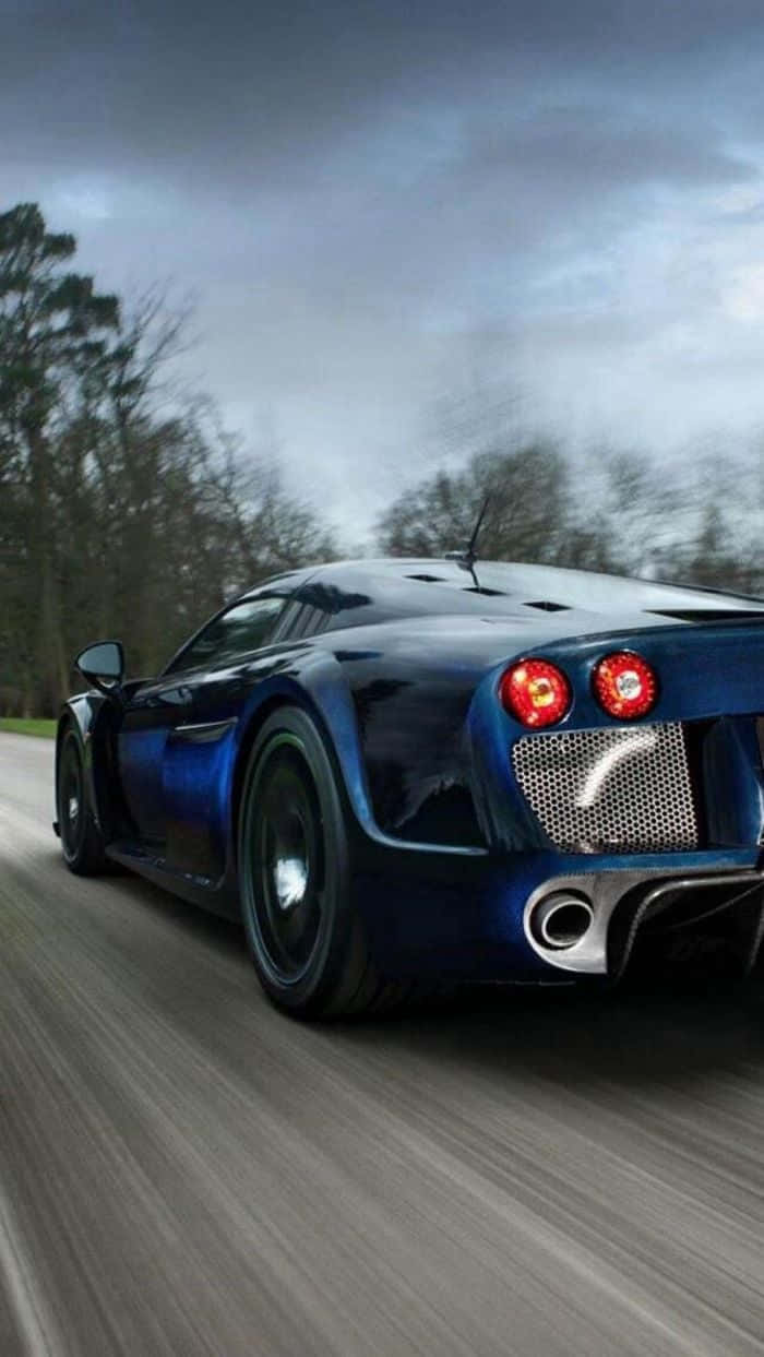 700x1243 Download Blue And Black Noble M600 Wallpaper