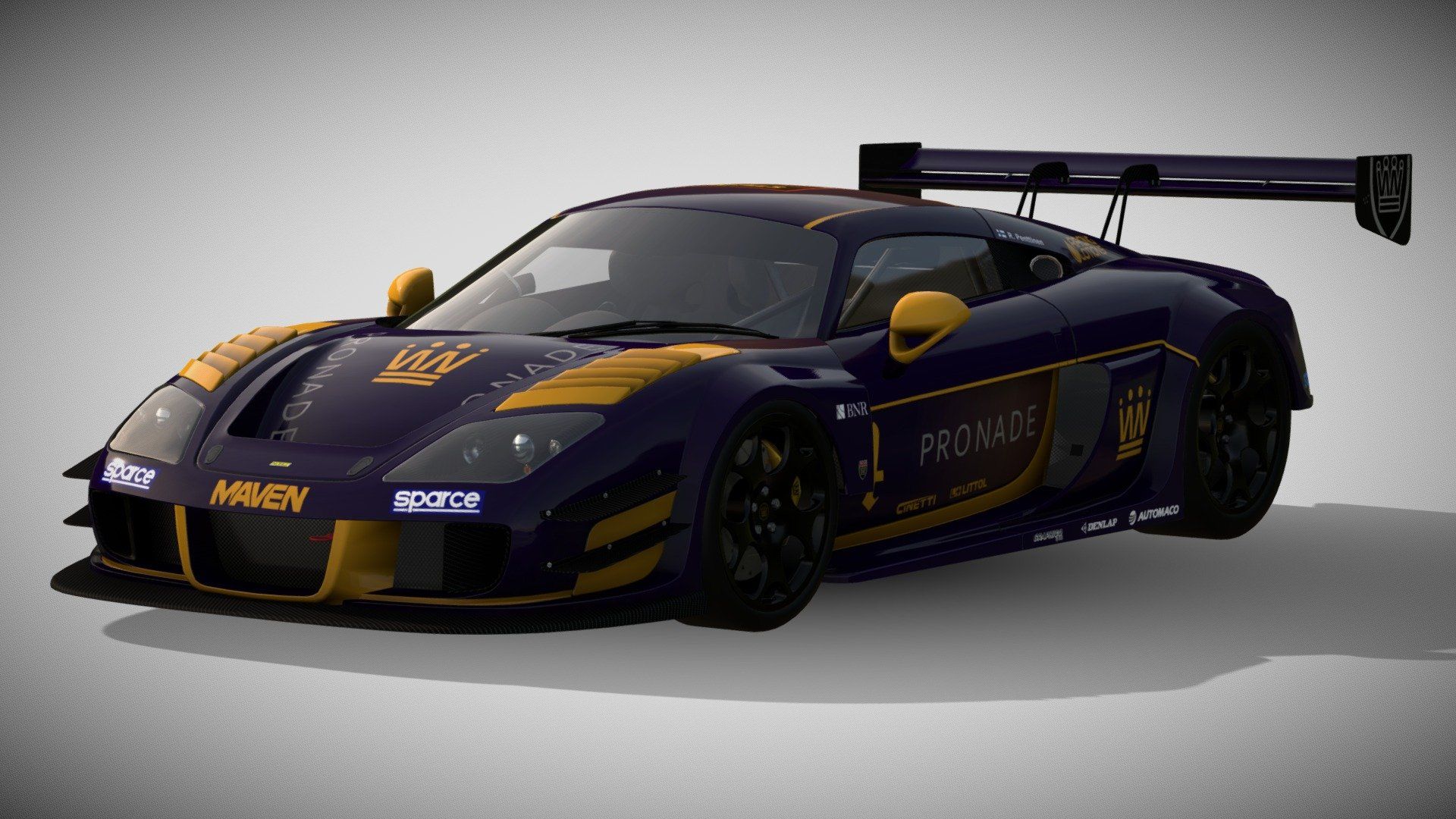 1920x1080 Noble M600 GT3 Free 3D model by Ddiaz Design [68eced2]