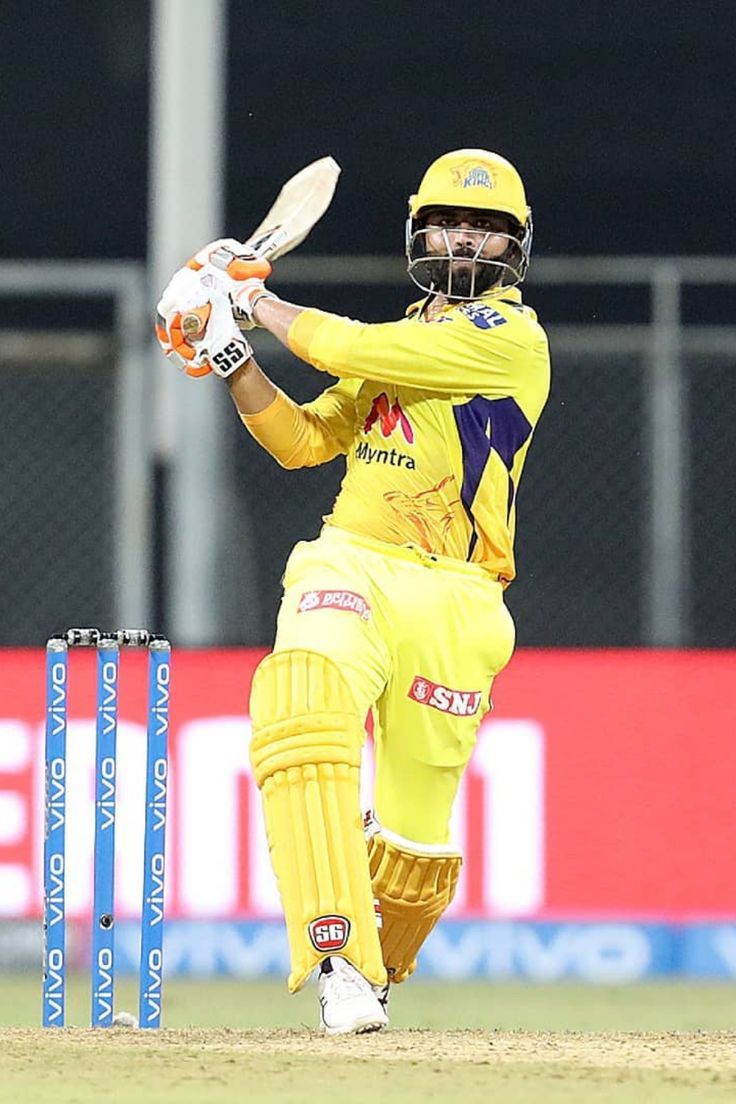 736x1104 Ravindra Jadeja CSK Wallpaper