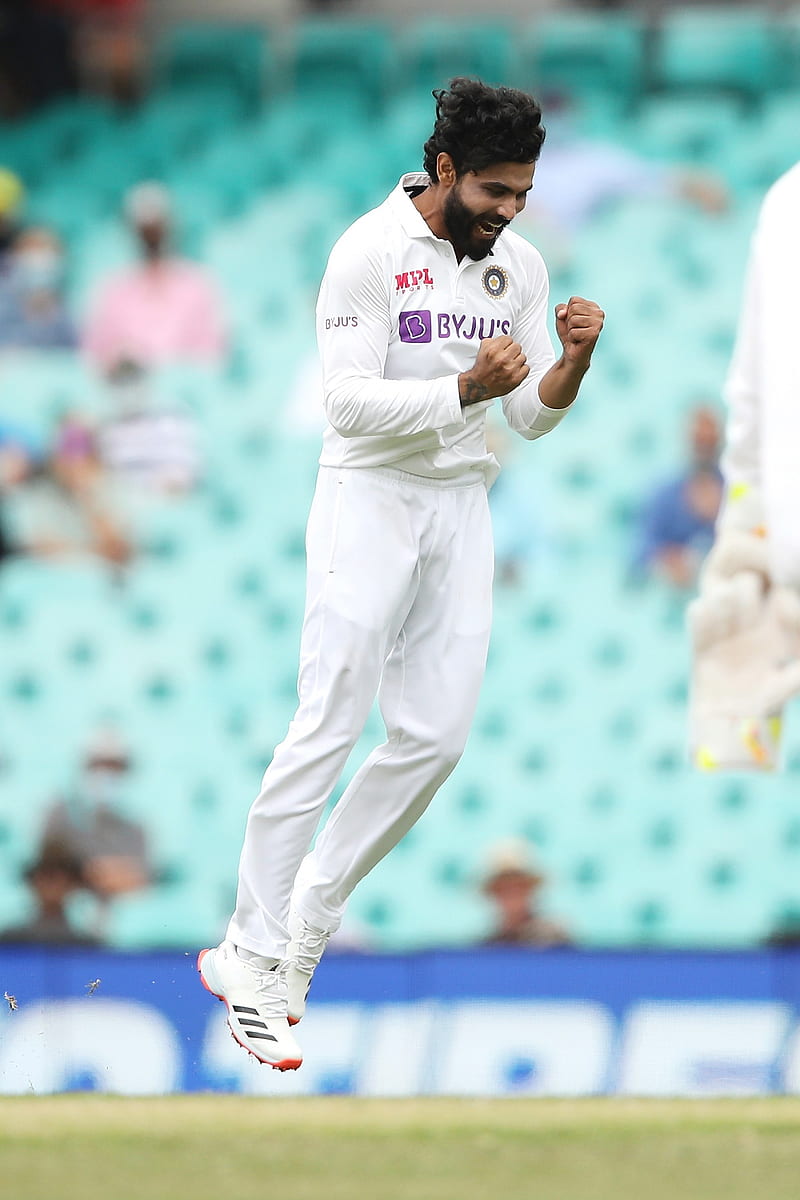 800x1200 Ravindra Jadeja, 3 rd test, ind vs aus, sir jadeja, HD phone wallpaper