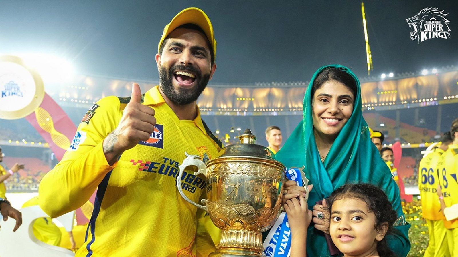 1600x900 IPL 2023: CSK Families Celebrate Epic IPL Triumph