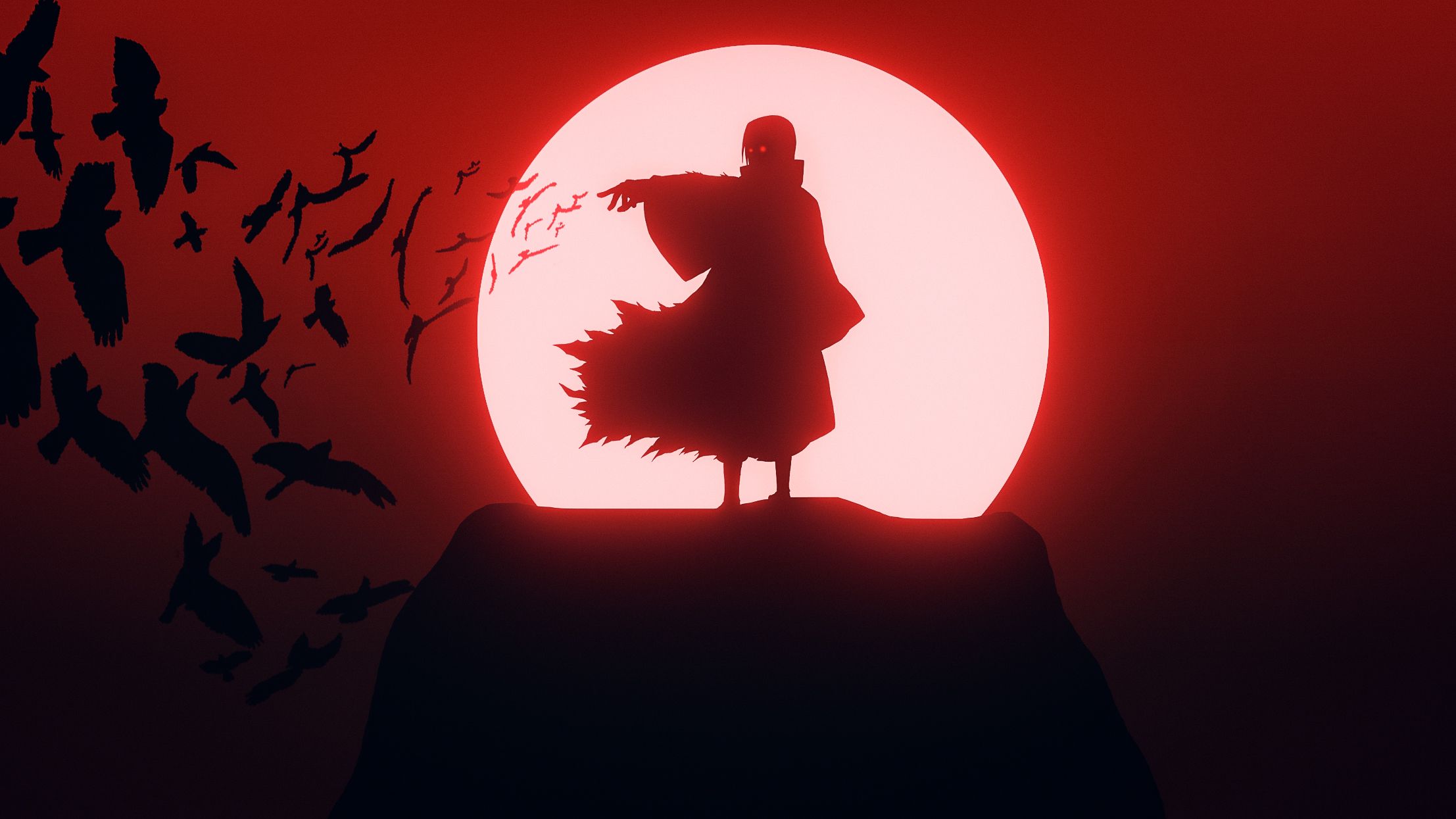 2214x1245 Itachi Macbook Wallpaper