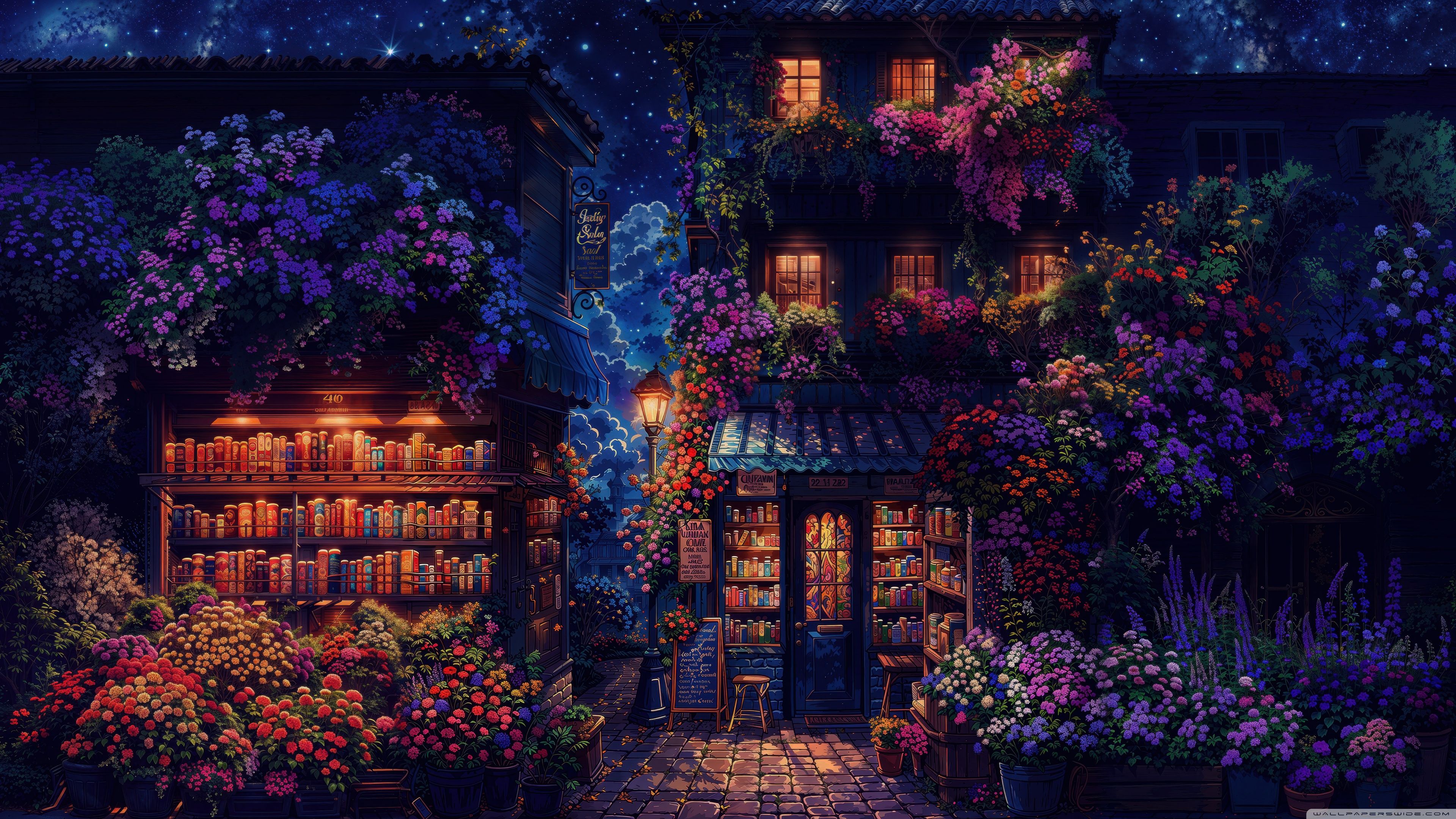 3840x2160 Cozy Night Scene. 4K UHD Wallpaper for UltraHD Desktop and TV : Widescreen and UltraWide Display : Dual Monitor : Smartphone and Tablet Devices