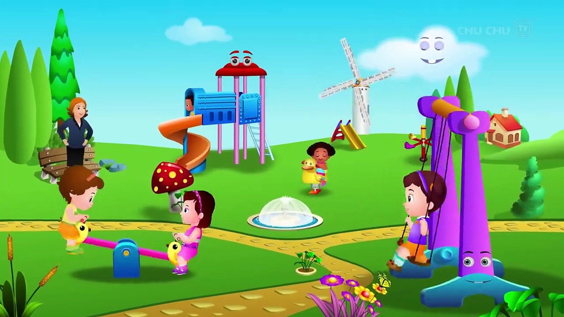 1920x1080 ChuChu TV Classics Cheeks All & Help All Rhymes For Children